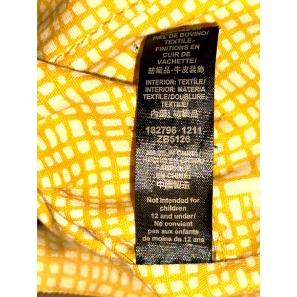 Fossil Multi-Color Stripe Coated Canvas & Leather Shoulder Bag - Picture 10 of 14